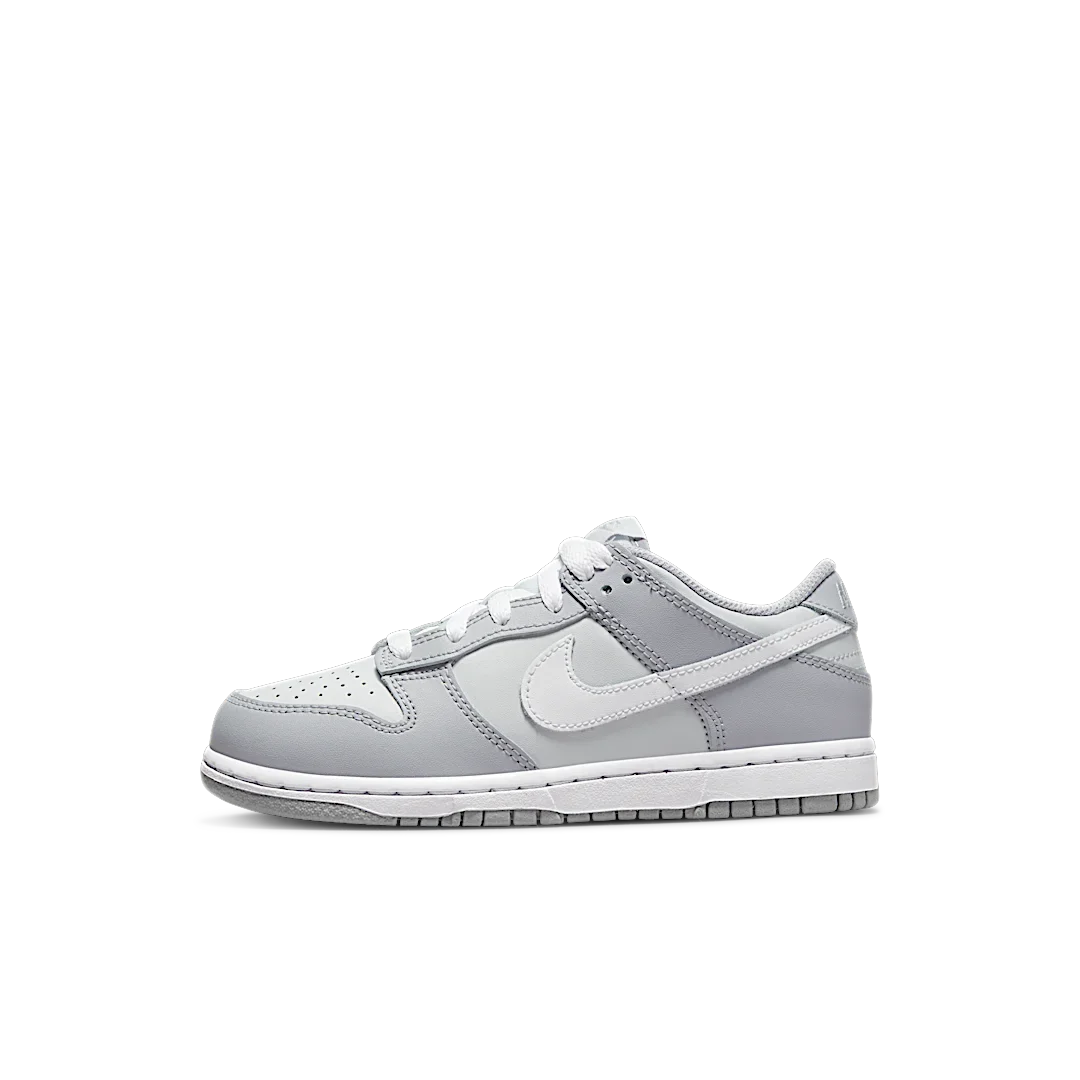 Overkicks - Nike Dunk Low Two-Toned Grey (PS) (DH9756-001) - vista lateral