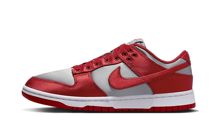 Overkicks - Nike Dunk Low UNLV Satin (DX5931-001) - vista lateral