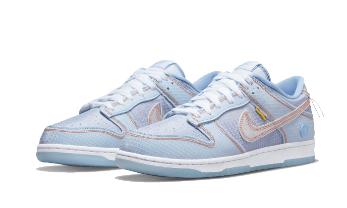 Overkicks - Nike Dunk Low Union Passport Pack Argon (DJ9649-400) - vista trasera