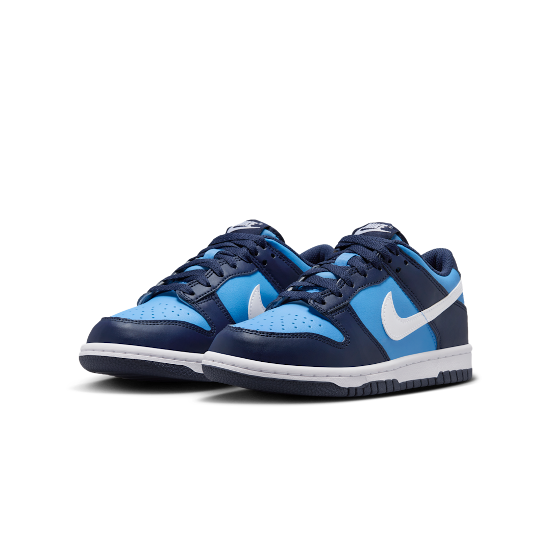 Overkicks - Nike Dunk Low University Blue White (HF0031-400) - vista trasera