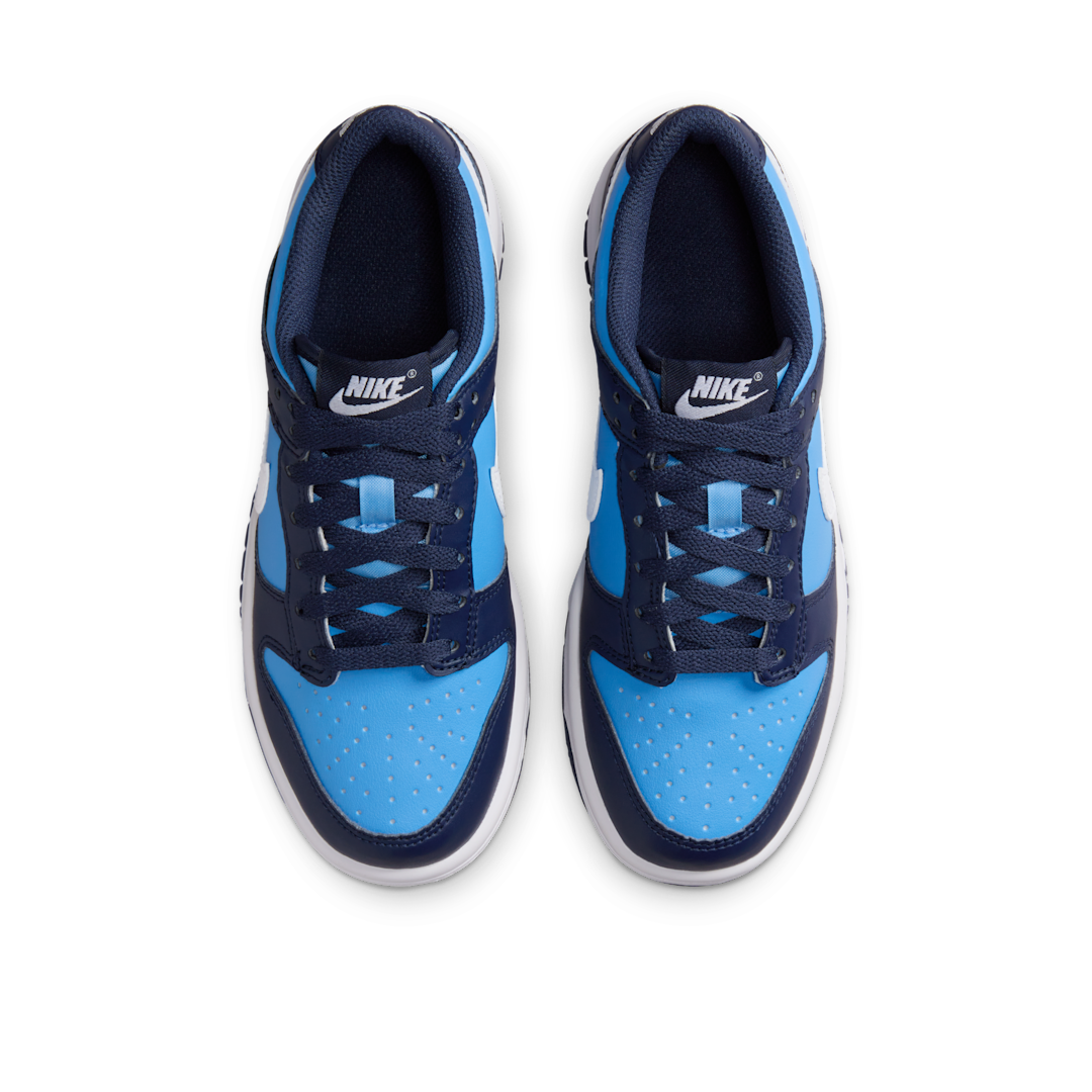 Overkicks - Nike Dunk Low University Blue White (HF0031-400) - par completo