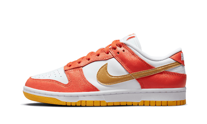 Overkicks - Nike Dunk Low University Gold (DQ4690-800) - vista lateral