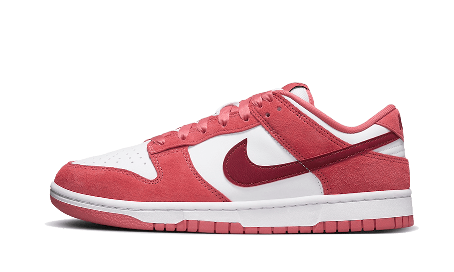Overkicks - Nike Dunk Low Valentines Day (2024) (FQ7056-100) - vista lateral