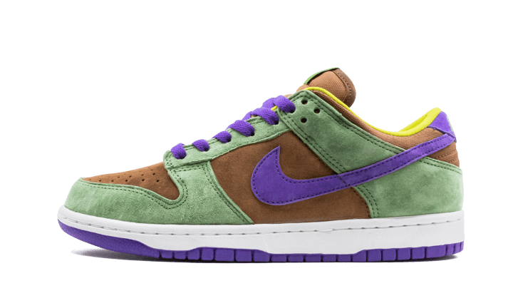 Overkicks - Nike Dunk Low Veneer (2020/2024) (DA1469-200) - vista lateral