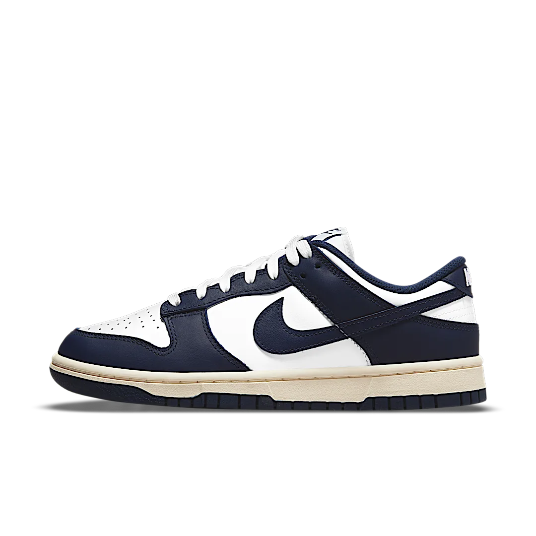 Overkicks - Nike Dunk Low Vintage Navy (DD1503-115) - vista lateral
