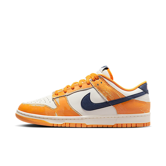 Overkicks - Nike Dunk Low Wear and Tear Yellow (FN3418-100) - vista lateral