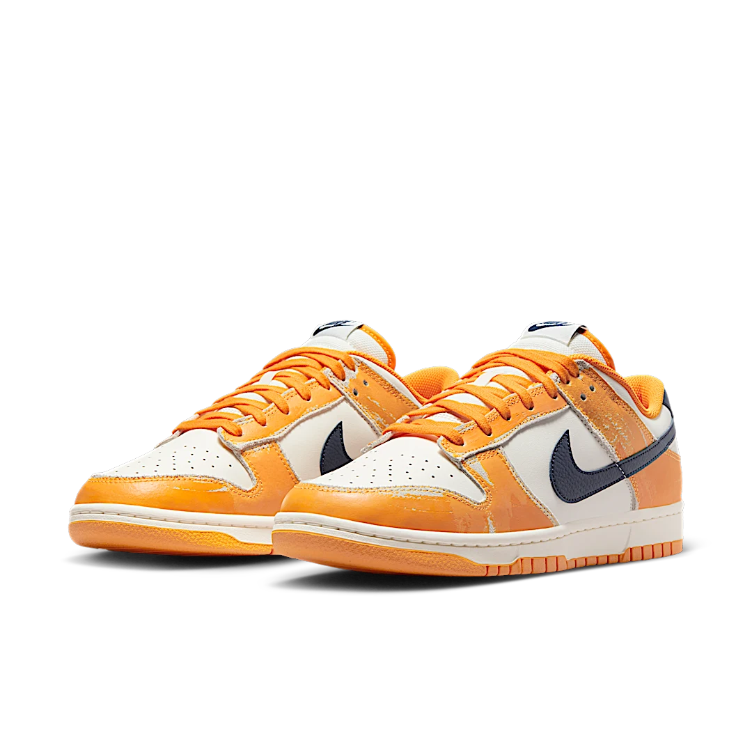 Overkicks - Nike Dunk Low Wear and Tear Yellow (FN3418-100) - vista trasera