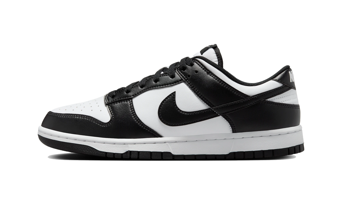 Overkicks - Nike Dunk Low White Black Panda (2025) (HF5441-100) - vista lateral