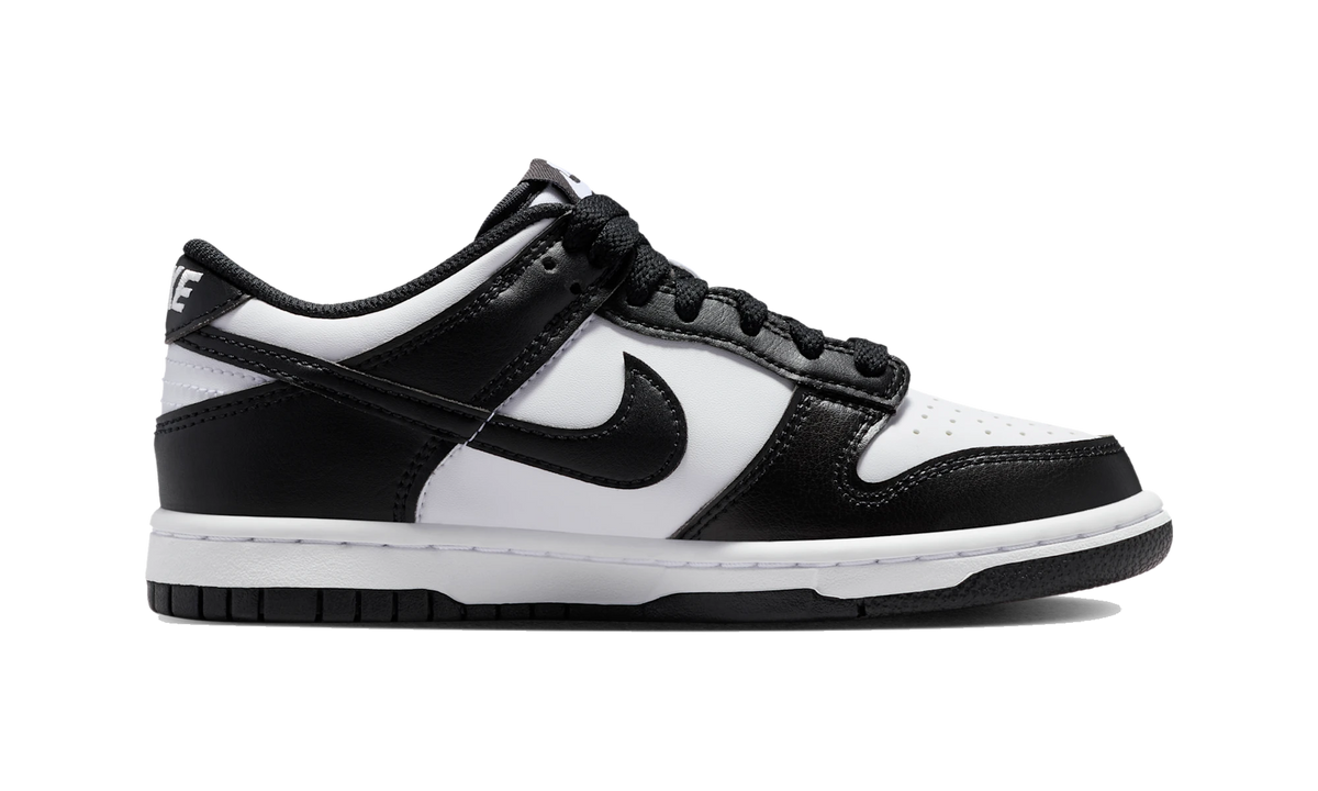 Overkicks - Nike Dunk Low White Black Panda (2026) (IU7766-100) - detalle suela