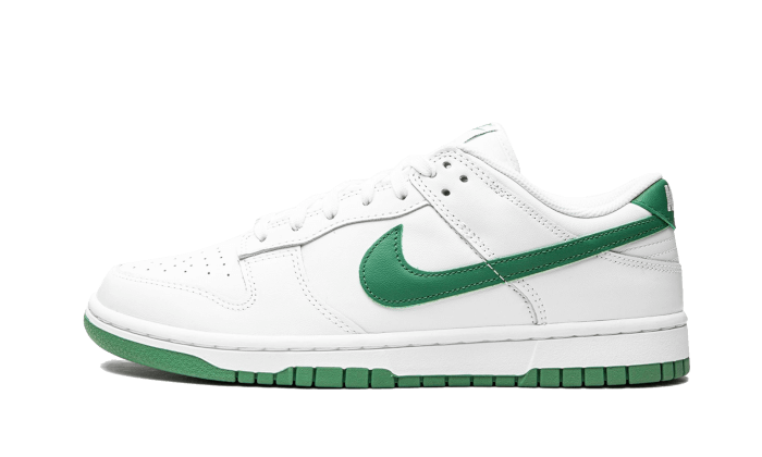 Overkicks - Nike Dunk Low White Green Noise (DD1503-112) - vista lateral