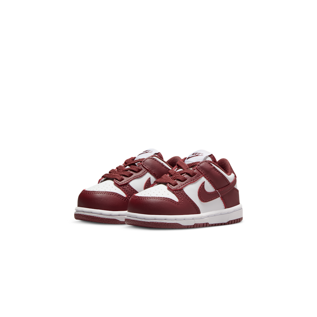 Overkicks - Nike Dunk Low White Gym Red Redwood (TD) (FB9107-115) - imagen 2