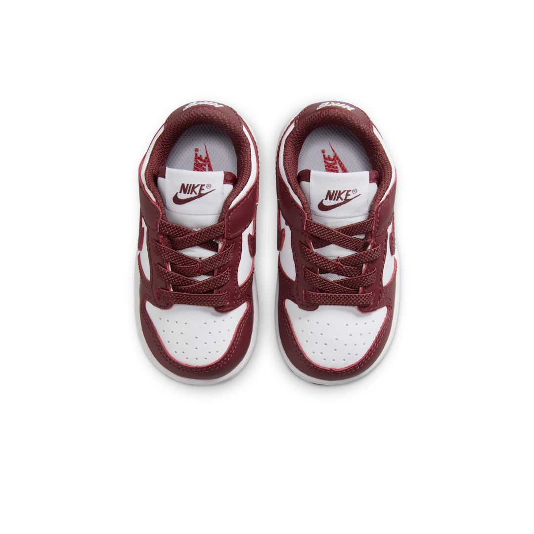 Overkicks - Nike Dunk Low White Gym Red Redwood (TD) (FB9107-115) - imagen 3
