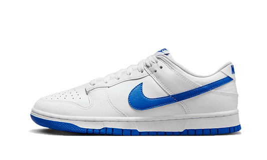 Overkicks - Nike Dunk Low White Hyper Royal (DV0831-104) - vista lateral