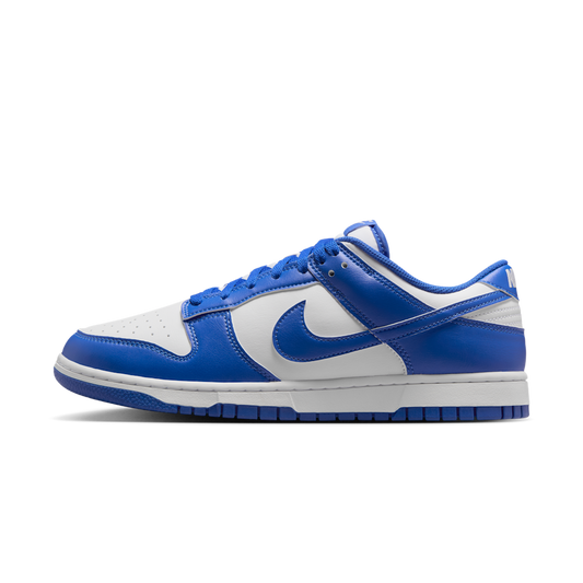 Overkicks - Nike Dunk Low White Hyper Royal (2025) (HF5441-112) - vista lateral