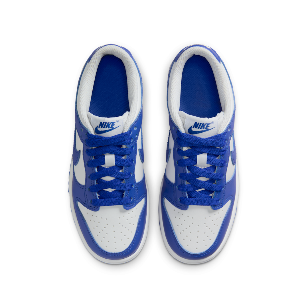 Overkicks - Nike Dunk Low White Hyper Royal (GS) (FB9109-131) - imagen 3