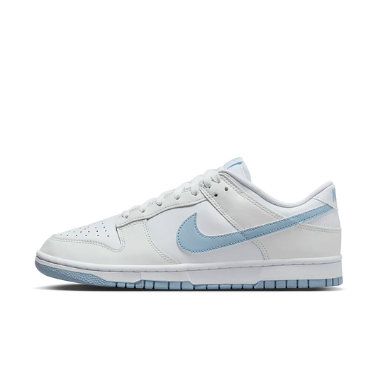 Overkicks - Nike Dunk Low White Light Armory Blue (DV0831-109) - vista lateral