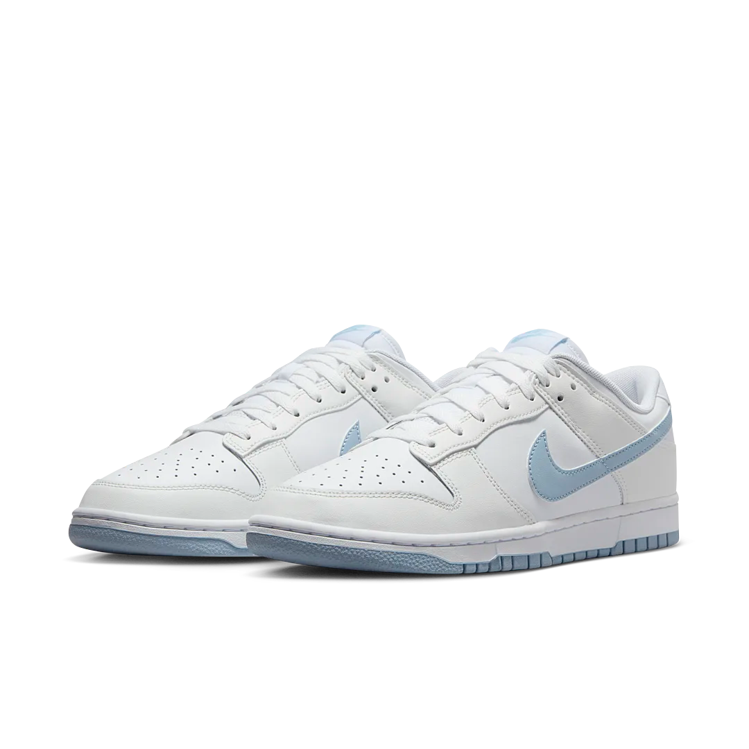 Overkicks - Nike Dunk Low White Light Armory Blue (DV0831-109) - vista trasera