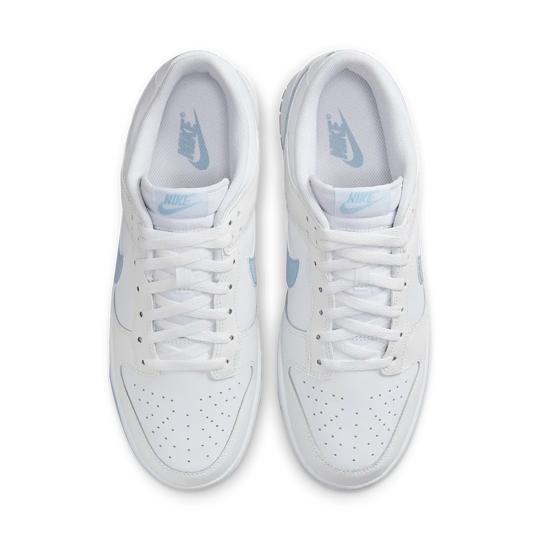 Overkicks - Nike Dunk Low White Light Armory Blue (DV0831-109) - par completo