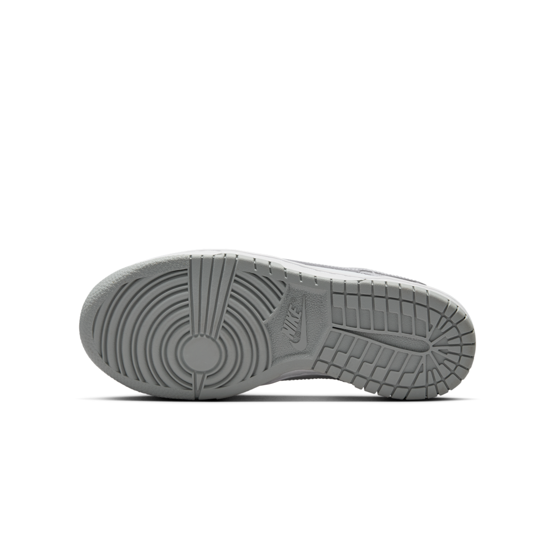 Overkicks - Nike Dunk Low White Light Smoke Grey (GS) (FB9109-123) - imagen 4