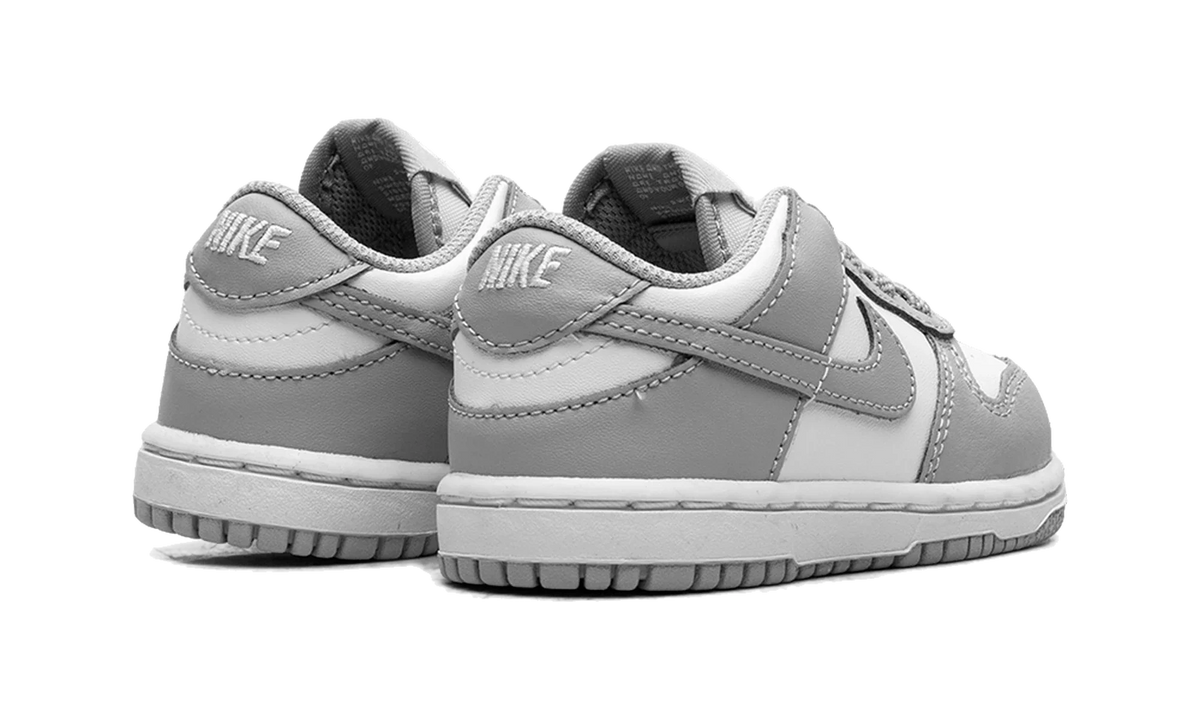 Overkicks - Nike Dunk Low White Light Smoke Grey (TD) (FB9107-123) - imagen 3