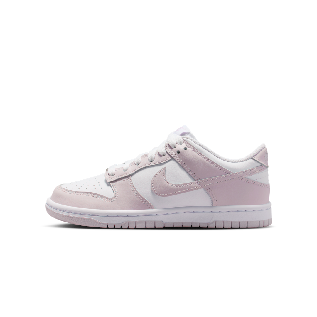 Overkicks - Nike Dunk Low White Light Violet (FB9109-128) - vista lateral