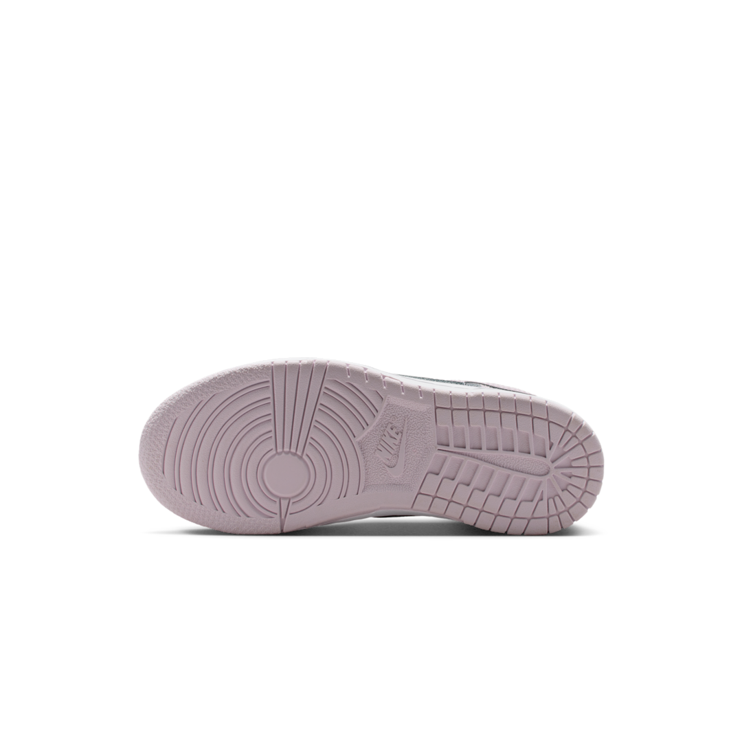Overkicks - Nike Dunk Low White Light Violet (PS) (FB9108-128) - imagen 4