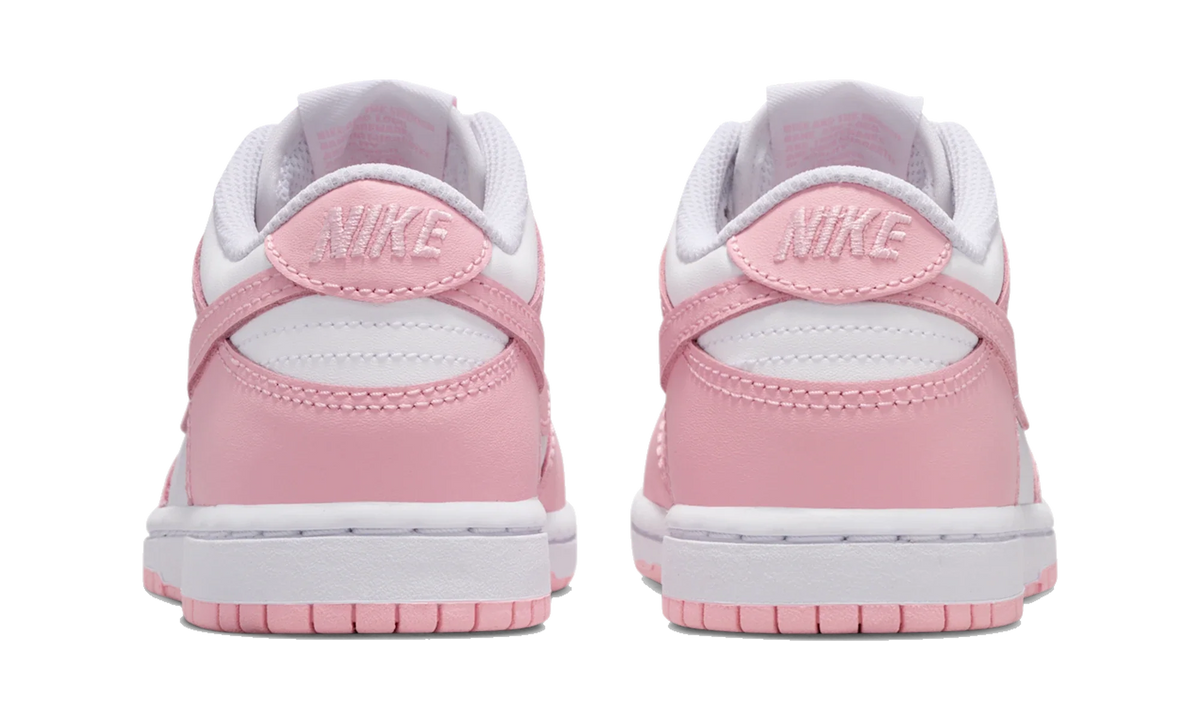 Overkicks - Nike Dunk Low White Medium Soft Pink (PS) (FB9108-125) - imagen 6