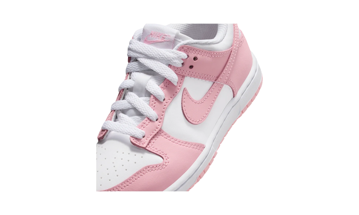 Overkicks - Nike Dunk Low White Medium Soft Pink (PS) (FB9108-125) - imagen 7