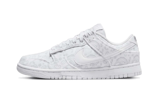 Overkicks - Nike Dunk Low White Paisley (DJ9955-100) - vista lateral