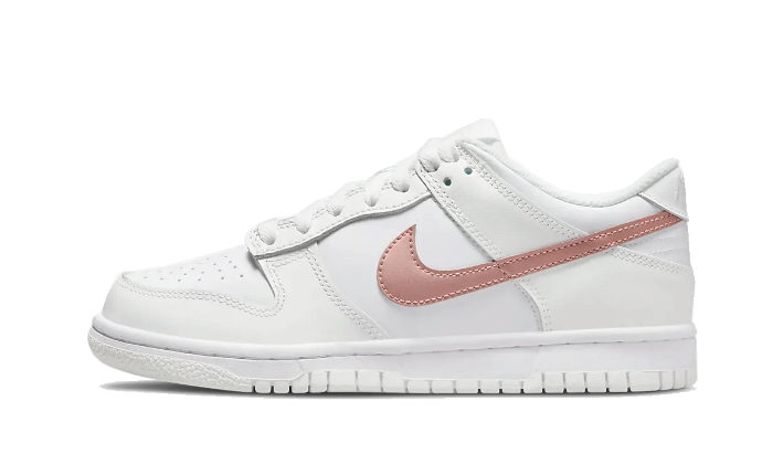 Overkicks - Nike Dunk Low White Pink (DH9765-100) - vista lateral