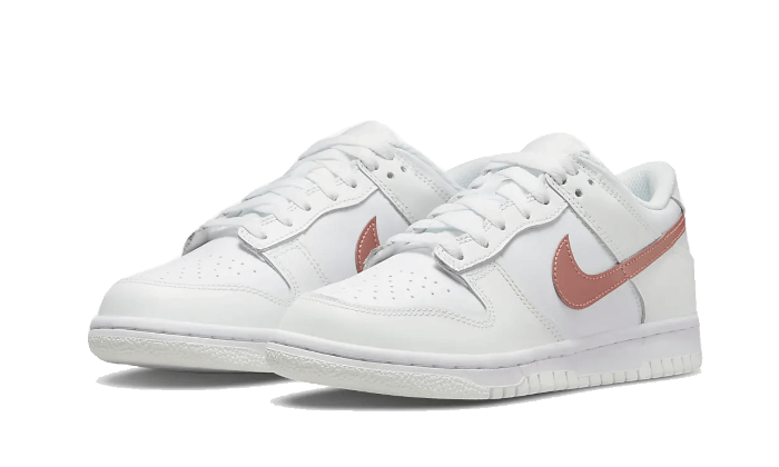 Overkicks - Nike Dunk Low White Pink (DH9765-100) - vista trasera