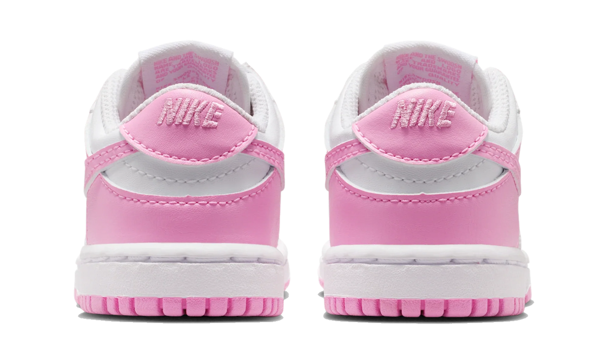 Overkicks - Nike Dunk Low White Pink Rise (TD) (IU7767-125) - imagen 6