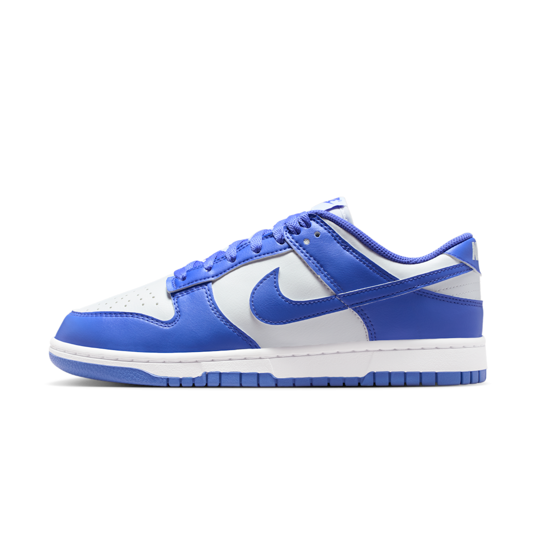 Overkicks - Nike Dunk Low White Sapphire (IM6572-102) - vista lateral