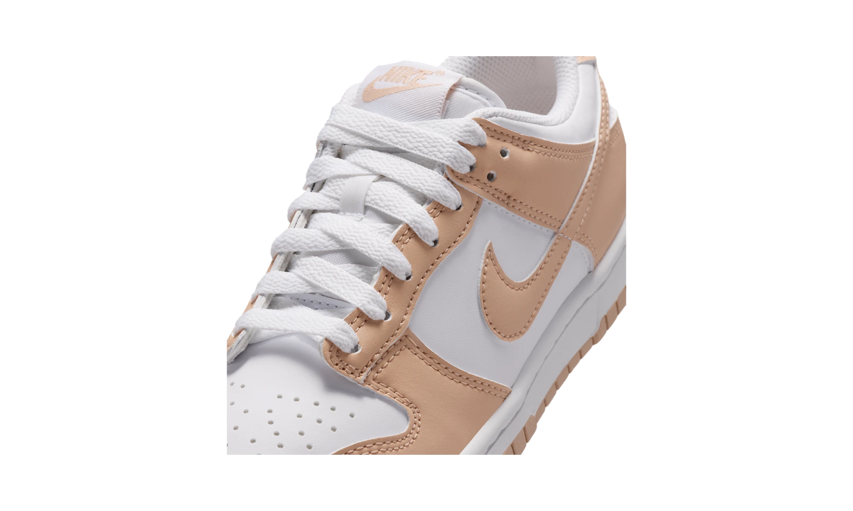 Overkicks - Nike Dunk Low White Shimmer (IU7766-134) - detalle lateral interior