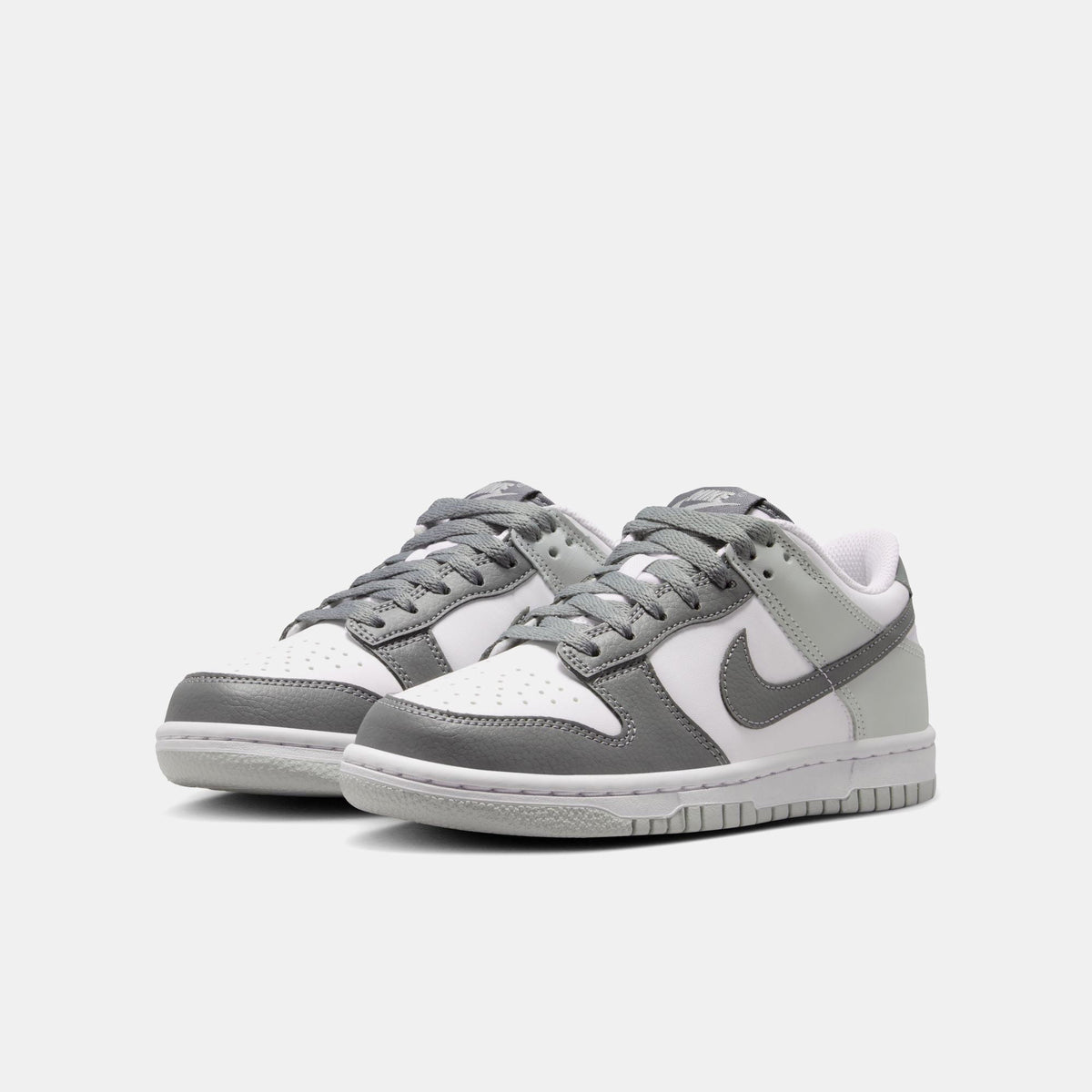 Overkicks - Nike Dunk Low White Smoke Grey Fog (GS) (IQ0804-102) - imagen 3