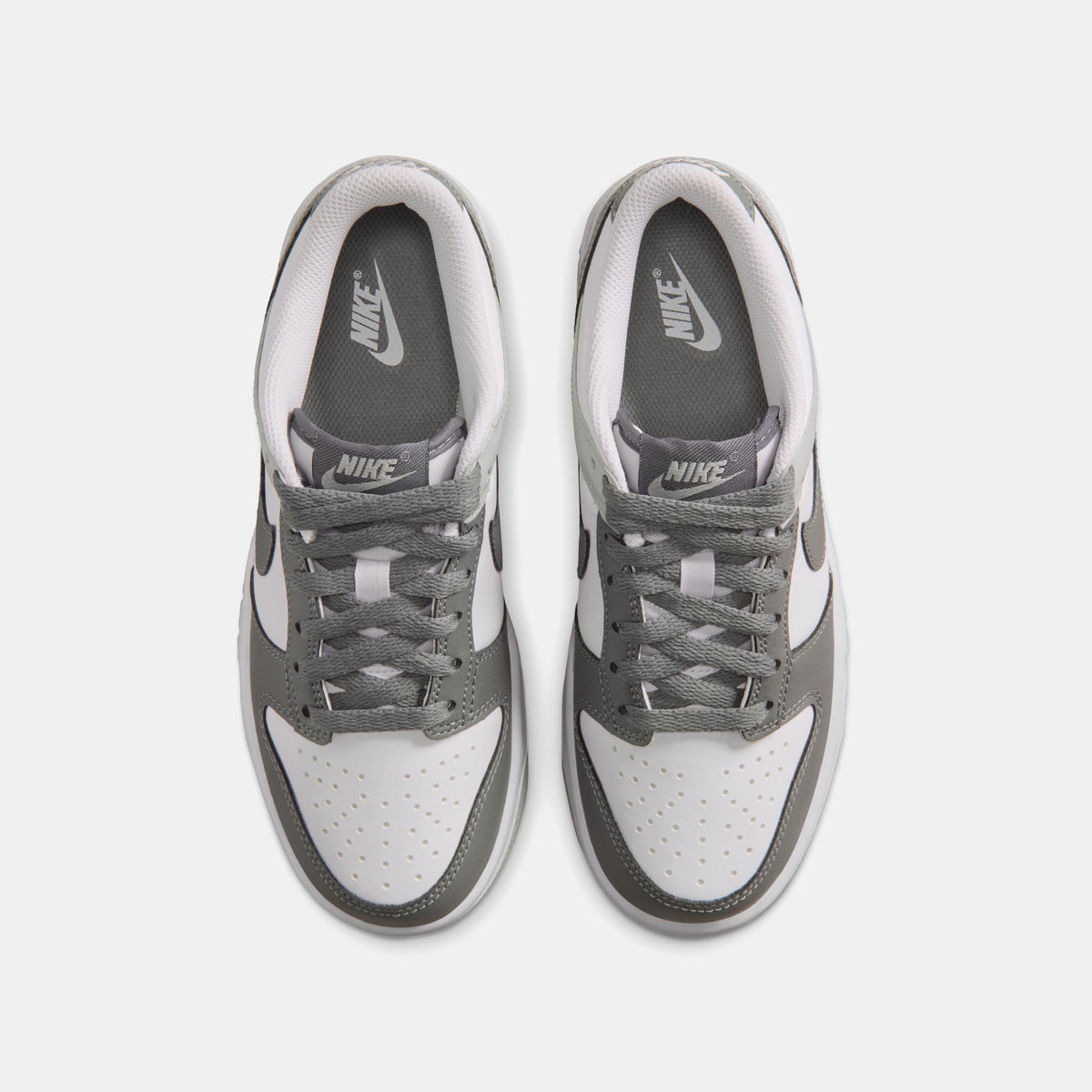 Overkicks - Nike Dunk Low White Smoke Grey Fog (GS) (IQ0804-102) - imagen 4