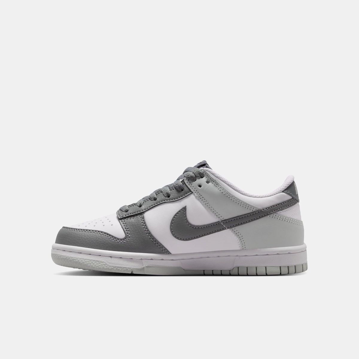 Overkicks - Nike Dunk Low White Smoke Grey Fog (GS) (IQ0804-102) - imagen 5