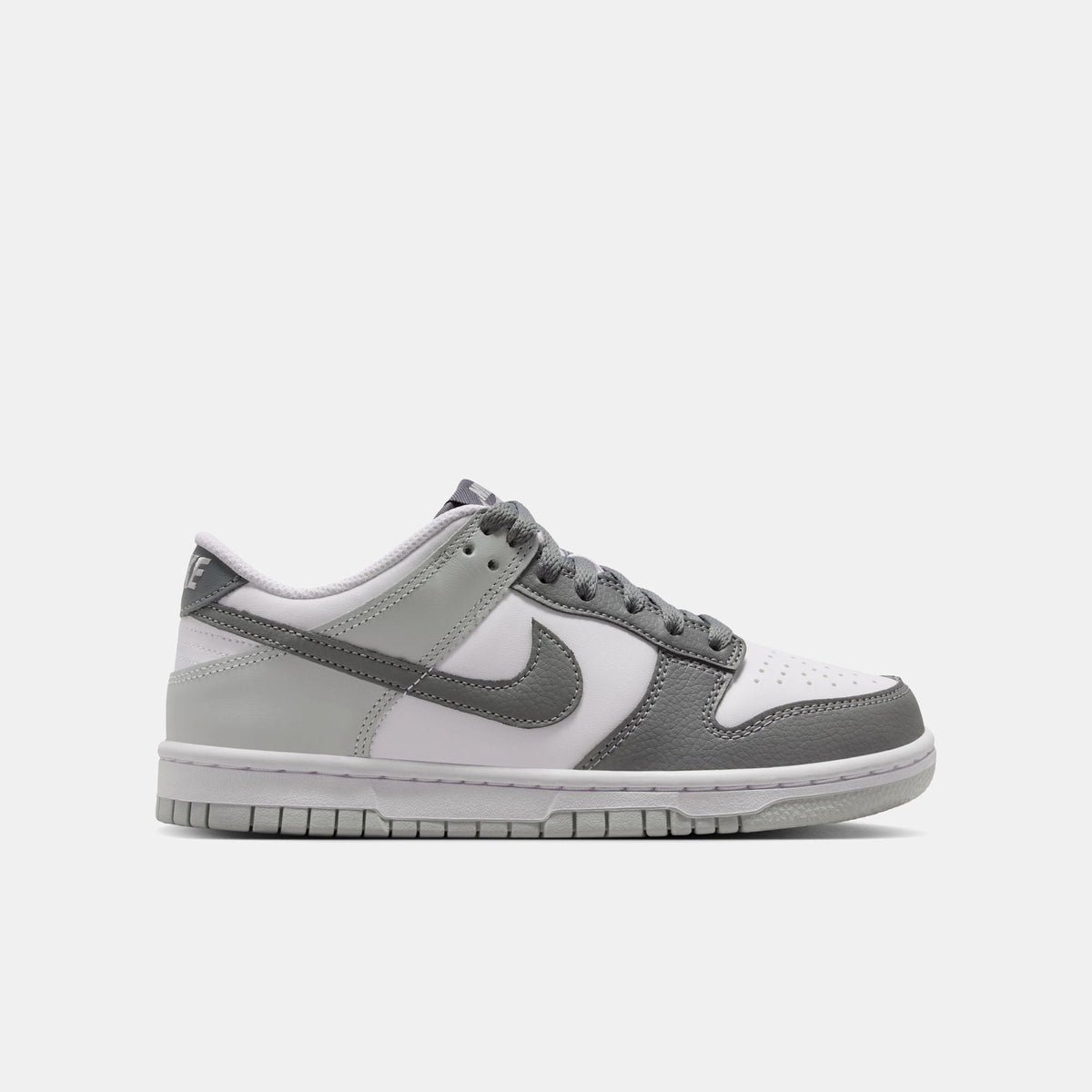 Overkicks - Nike Dunk Low White Smoke Grey Fog (GS) (IQ0804-102) - imagen 6