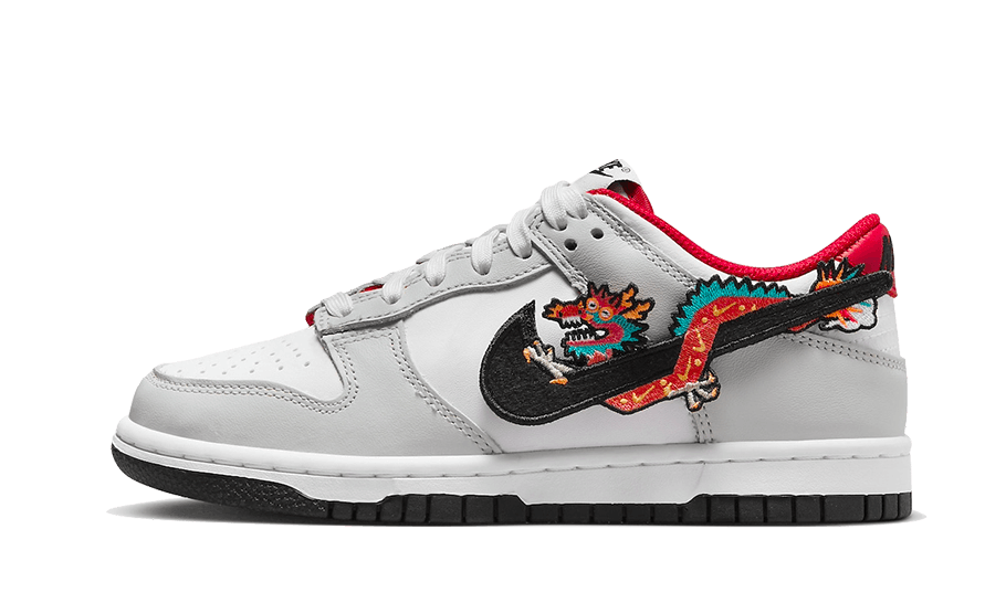 Overkicks - Nike Dunk Low Year Of The Dragon (FZ5528-101) - vista lateral
