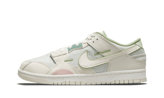 Overkicks - Nike Dunk Scrap Grey Haze Phantom (DM0802-001) - vista lateral