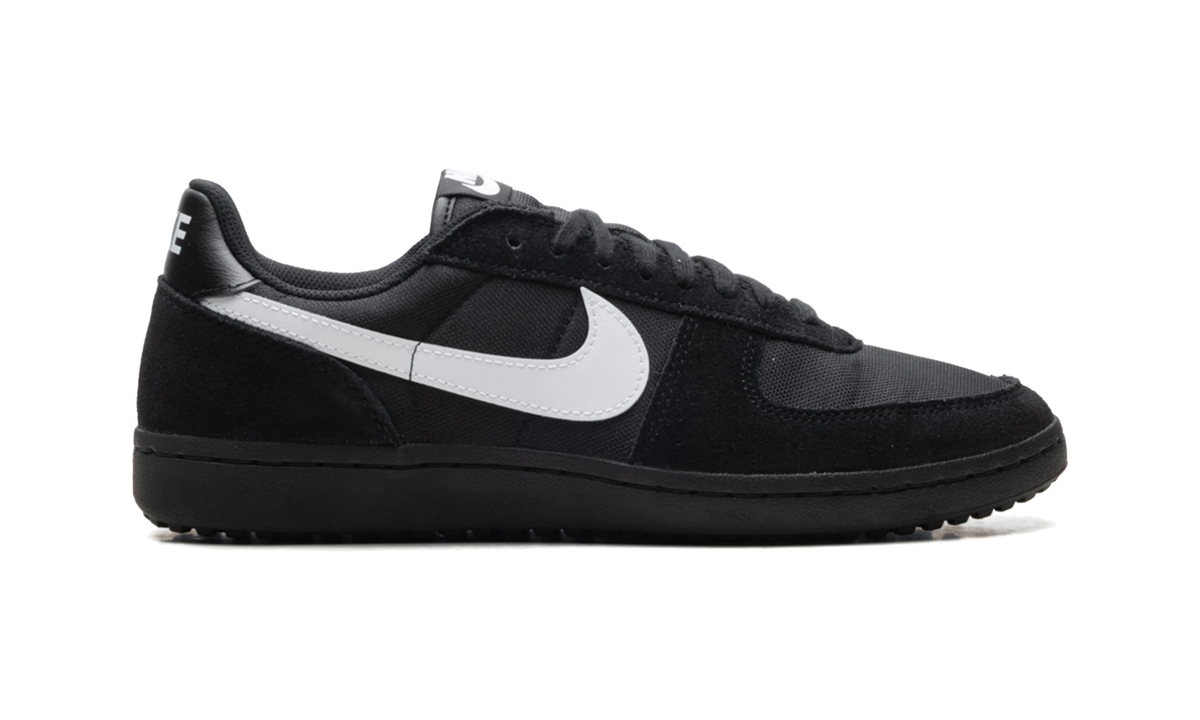 Overkicks - Nike Field General 82 SP Black White (Black Heel Tab) (HF3165-001) - detalle talón