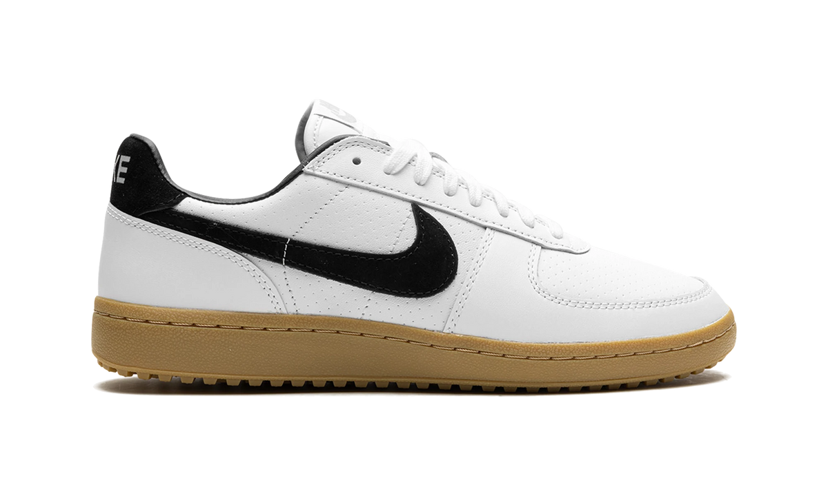 Overkicks - Nike Field General 82 SP White Black Gum (HF5603-101) - detalle talón