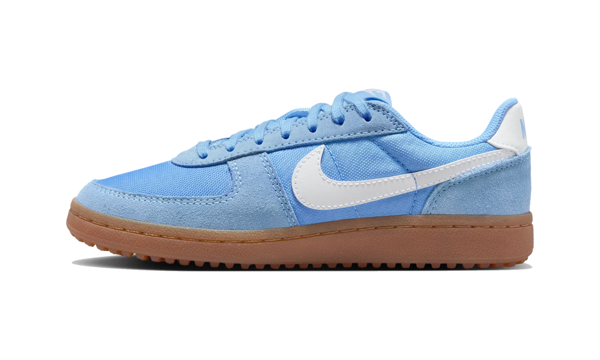 Overkicks - Nike Field General University Blue Gum Medium Brown White (GS) (IF0465-401) - vista lateral