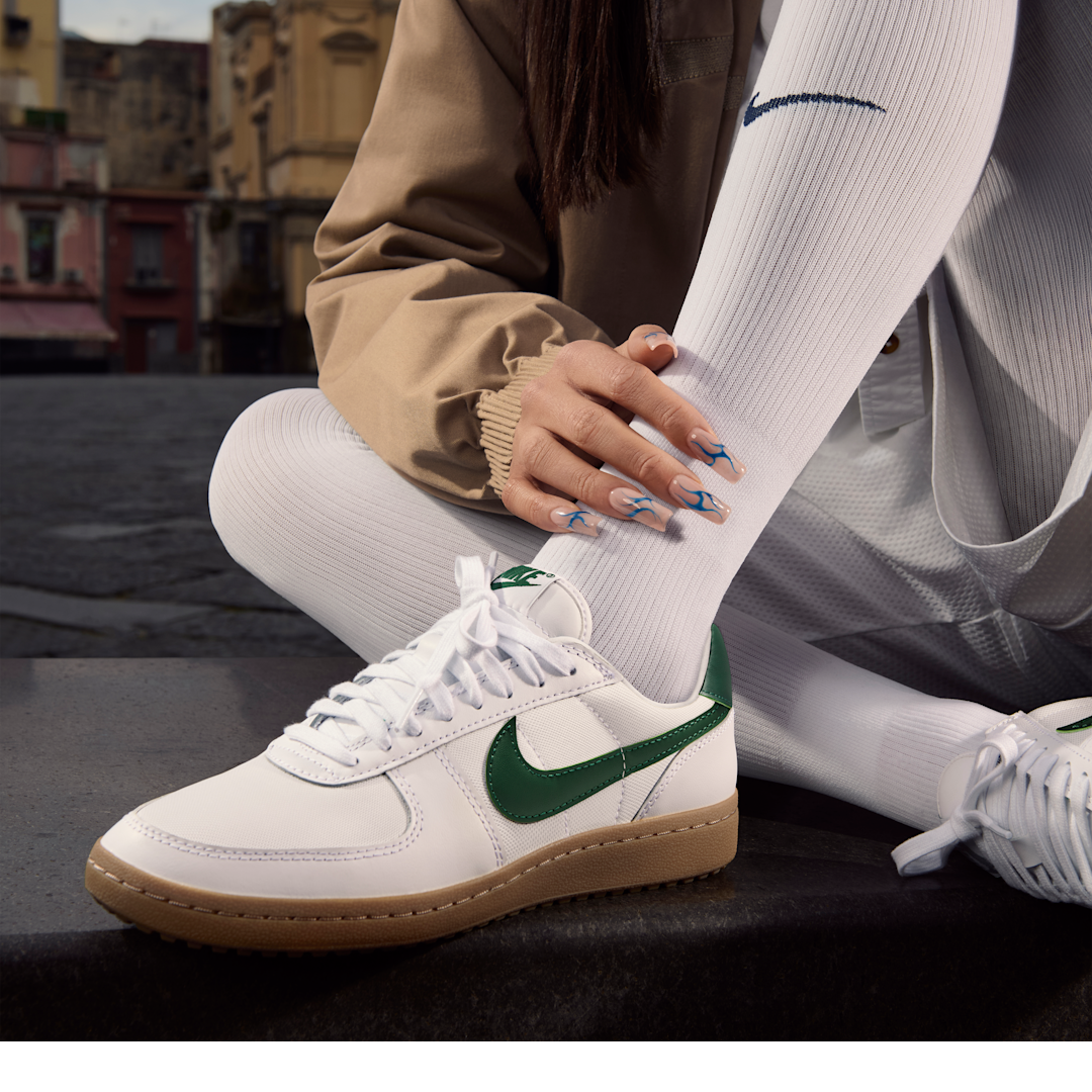 Overkicks - Nike Field General White Gum Dark Brown Gorge Green (FZ5593-103) - detalle suela