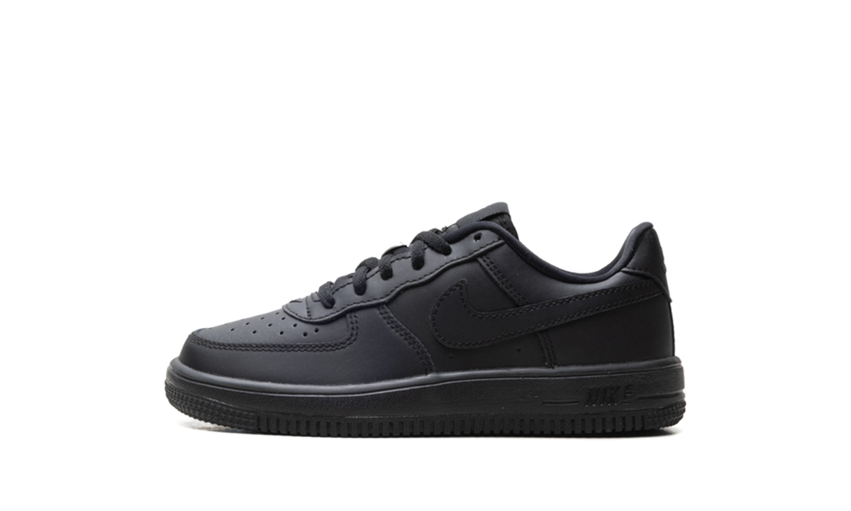 Overkicks - Nike Force 1 Low Black (PS) (IF1673-001) - vista lateral