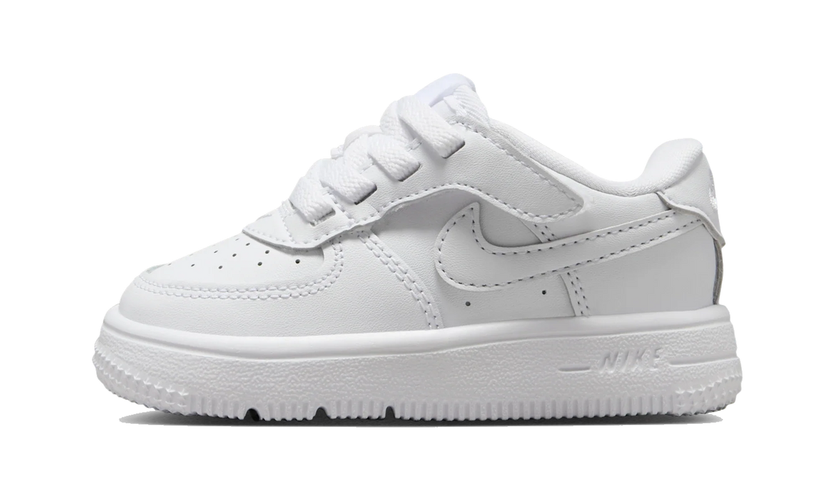 Overkicks - Nike Force 1 Low EasyOn White (TD) (IH4491-101) - vista lateral