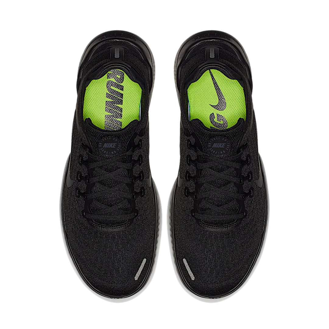 Overkicks - Nike Free RN 2018 Black Anthracite (942836-002) - par completo