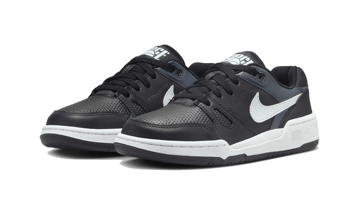 Overkicks - Nike Full Force Low Black Anthracite Sail White (GS) (FV5929-001) - imagen 2