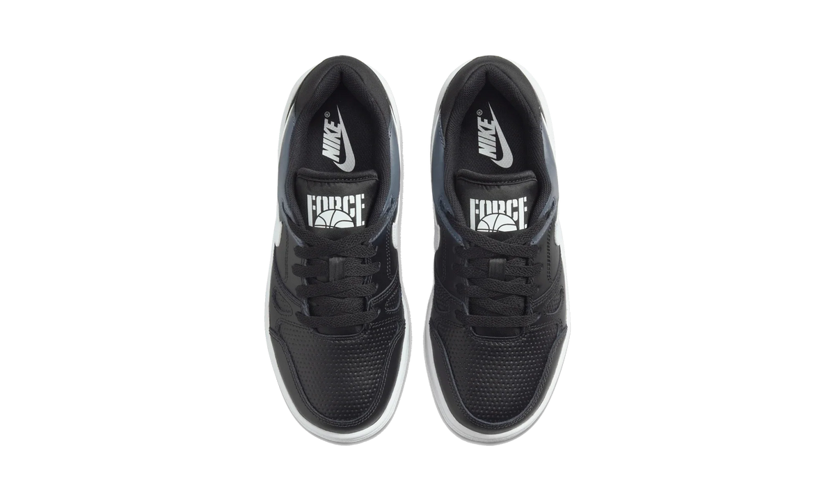 Overkicks - Nike Full Force Low Black Anthracite Sail White (GS) (FV5929-001) - imagen 5