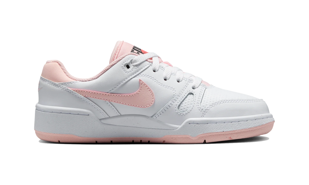 Overkicks - Nike Full Force Low White Bright Mango Black Echo Pink (GS) (FV5929-107) - imagen 4